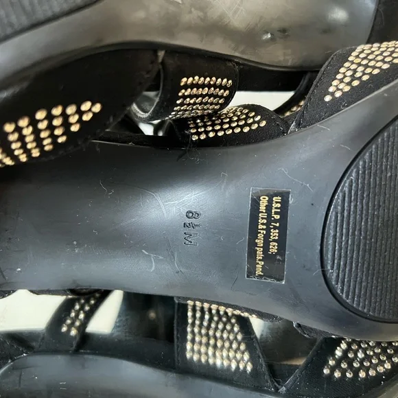 Guess “Bette” Black Rhinestone Heels – Size 8.5M - Picture 8 of 16